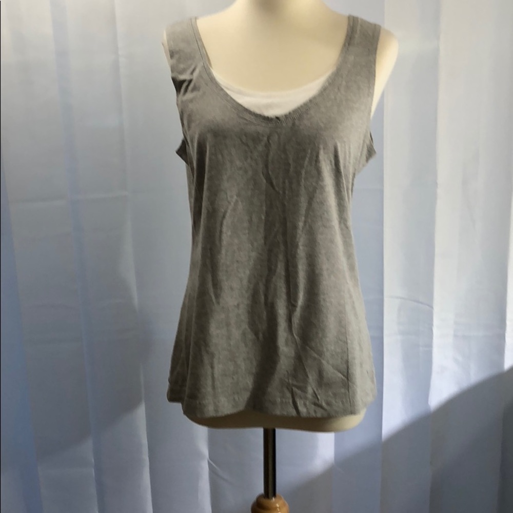 Danskin active tank top gray size XL 16/18